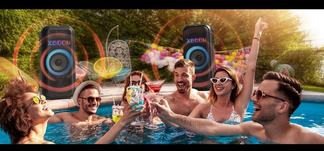 Los altavoces XBOOM de LG serán tus aliados estas fiestas