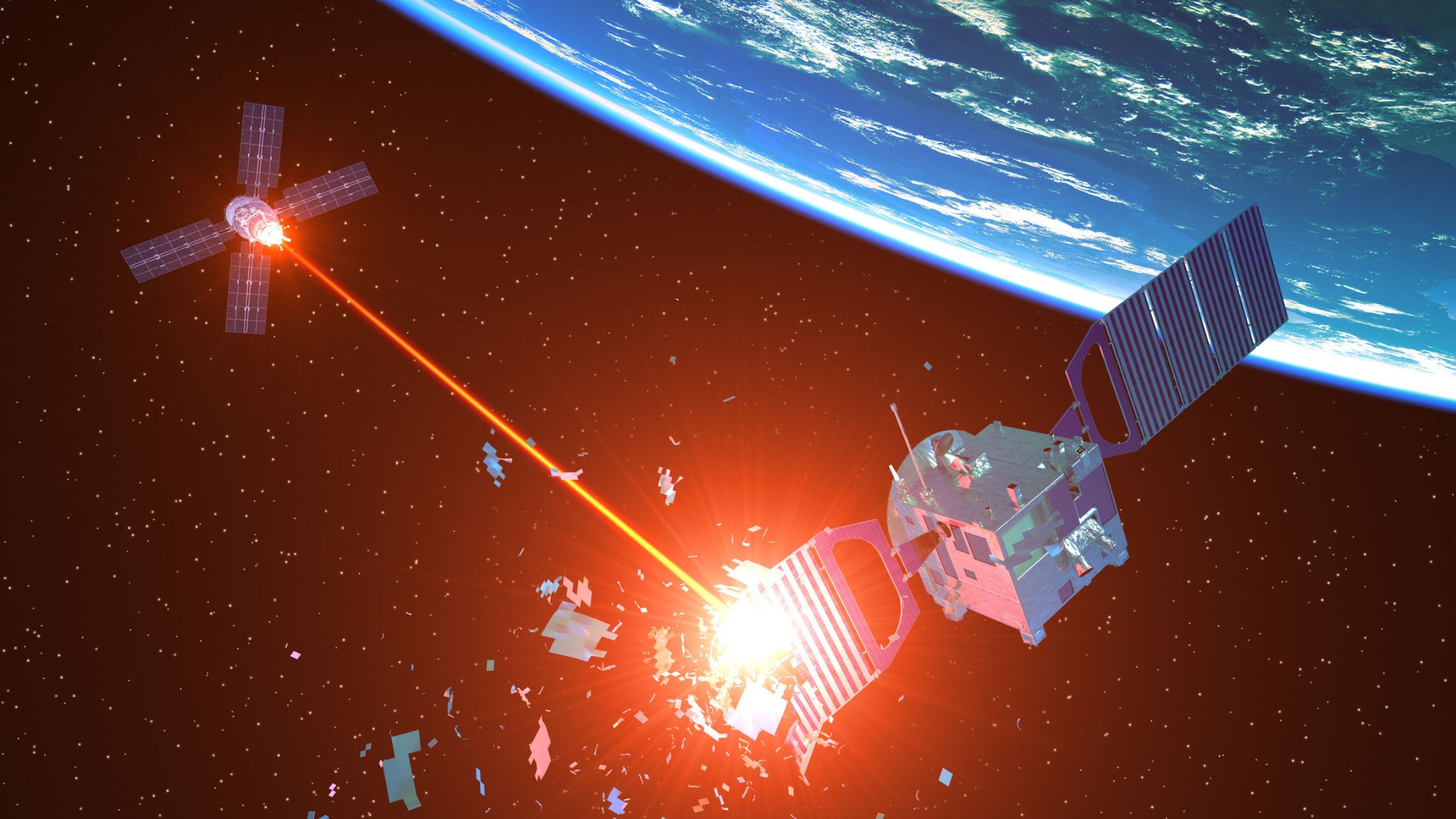 Un camión ha captado una señal infrarroja enviada desde un satélite en órbita