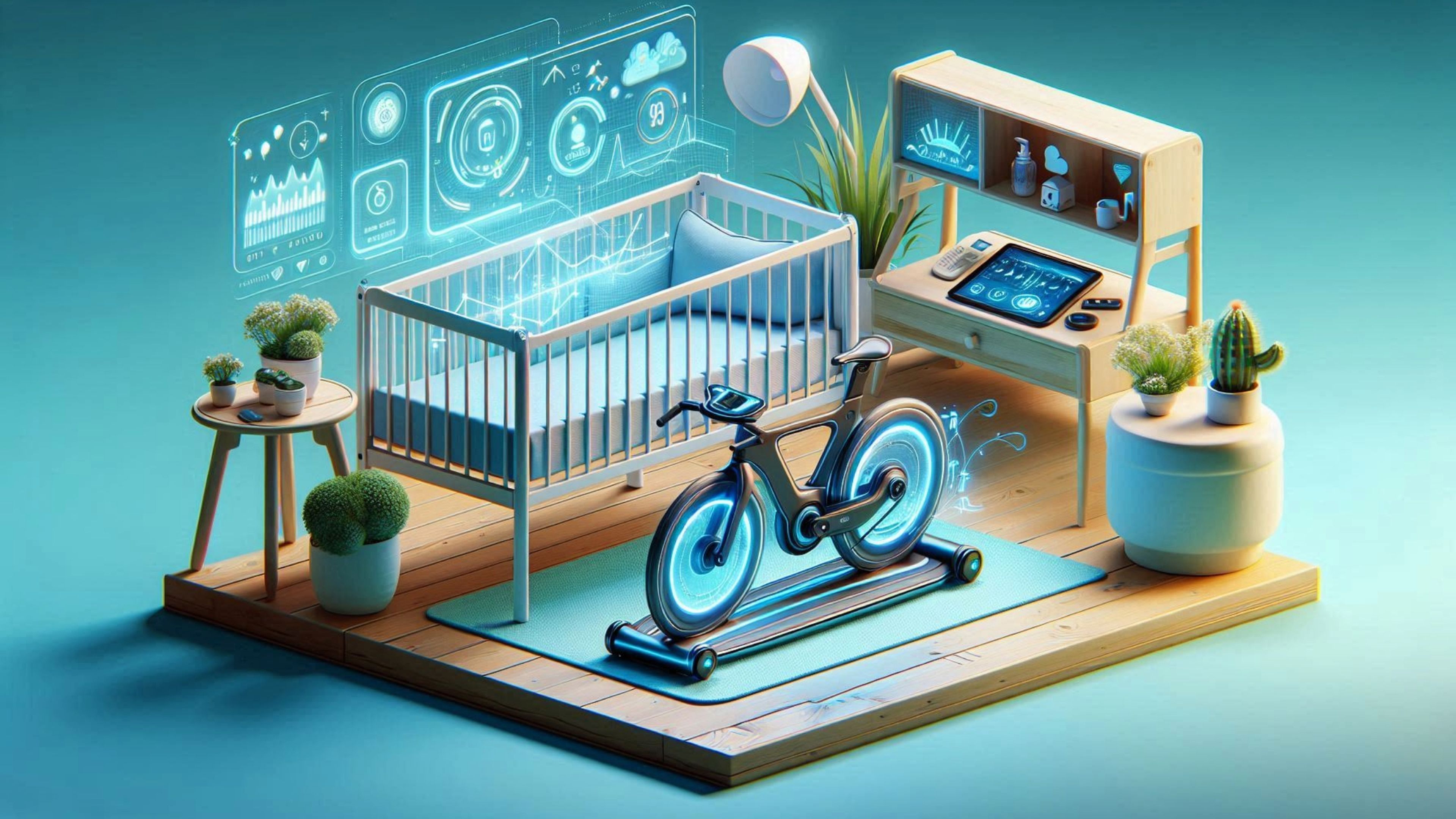 Una habitación tecnológica
