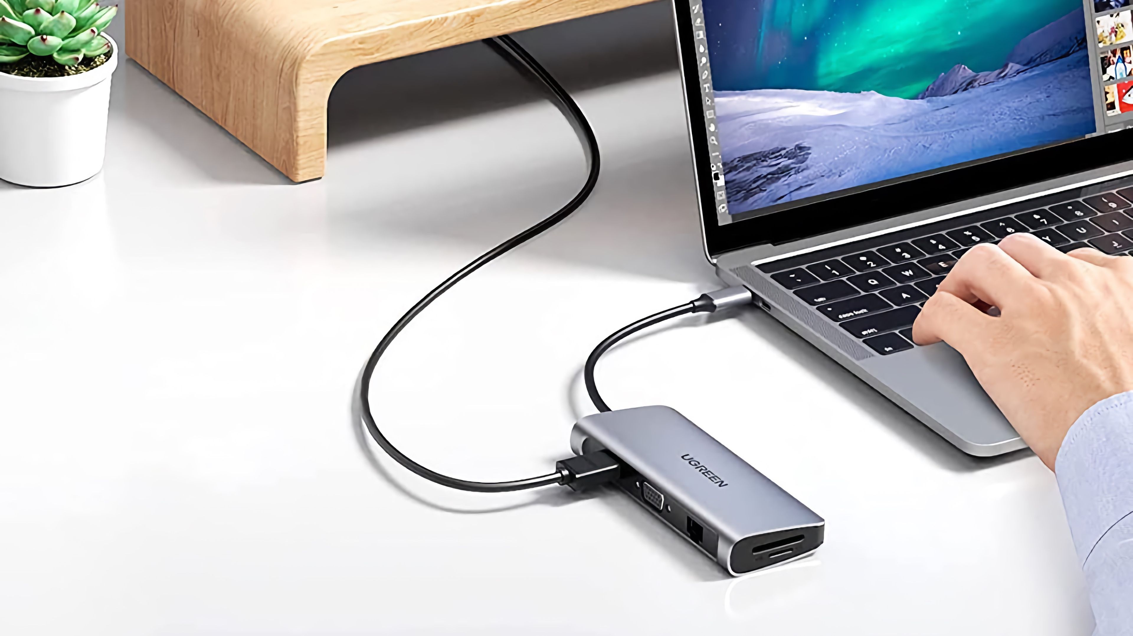 Hub USB-C de UGREEN