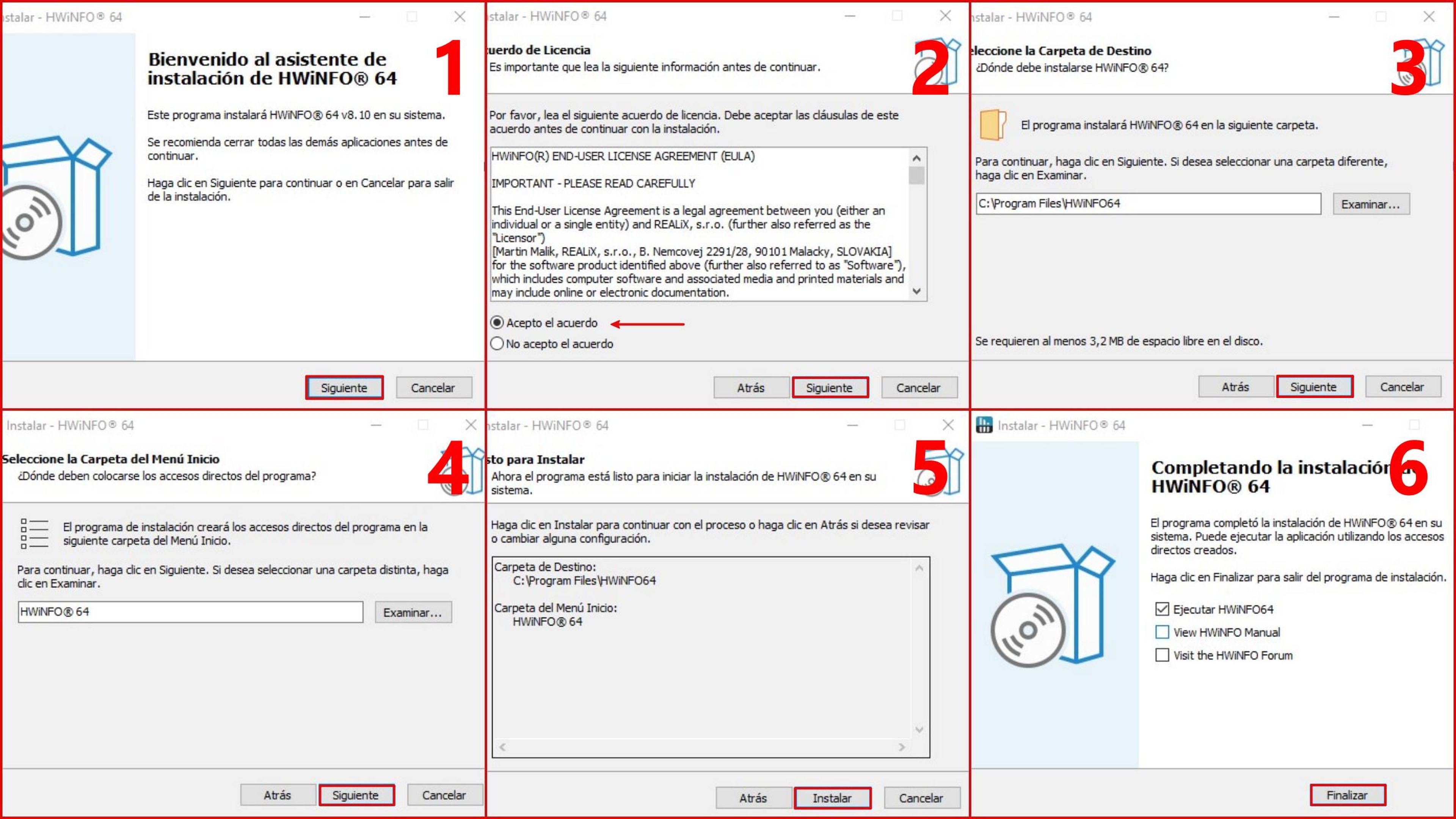 Instalacion de HWiNFO para SSD