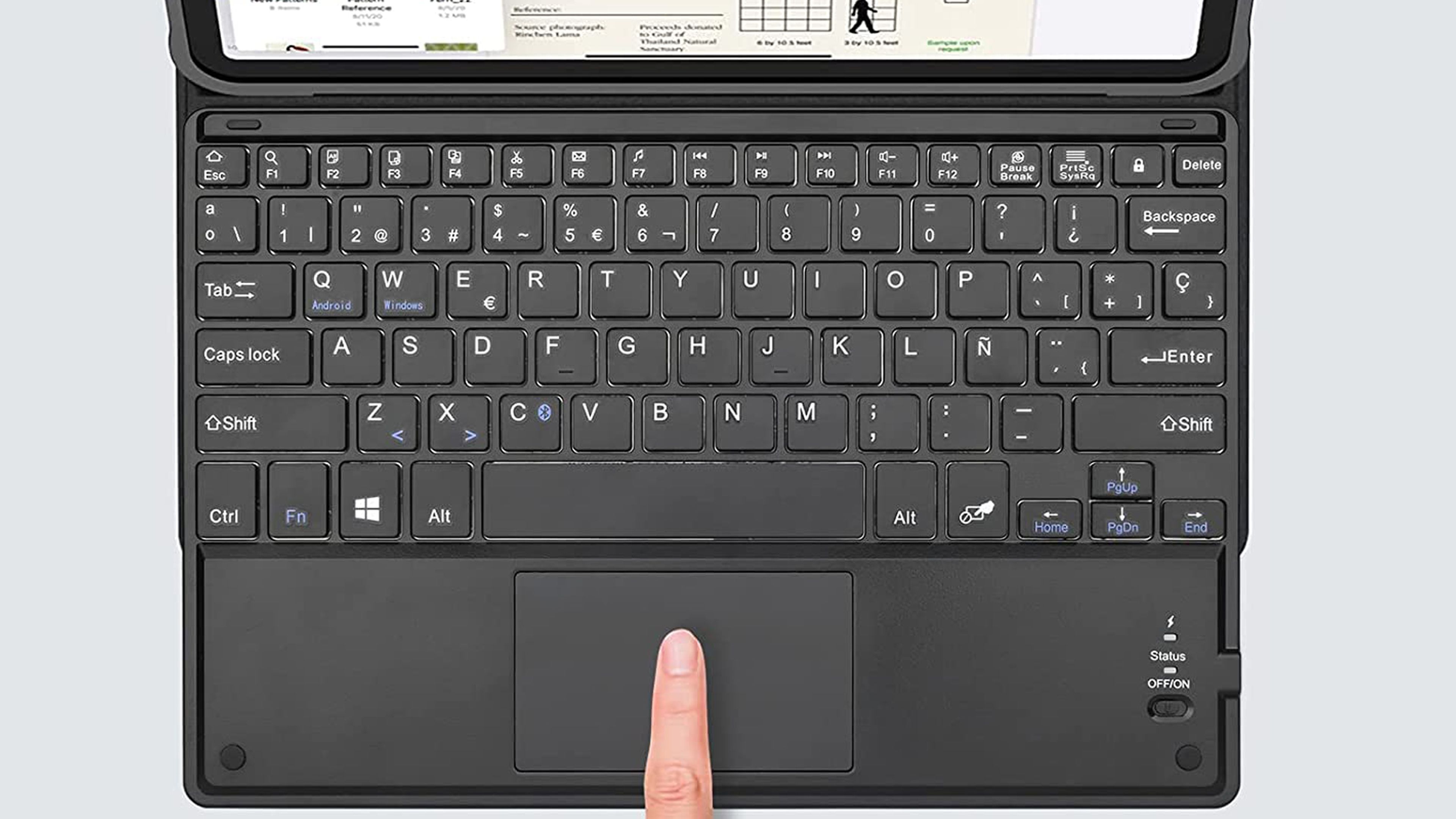 Teclado tablet